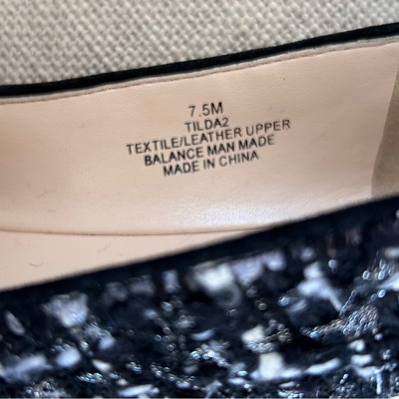 Karl Lagerfeld Paris Tilda 2 Tweed Flats - Picture 3 of 7